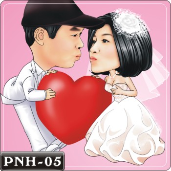 情侶雙人Q版漫畫-PNH-05